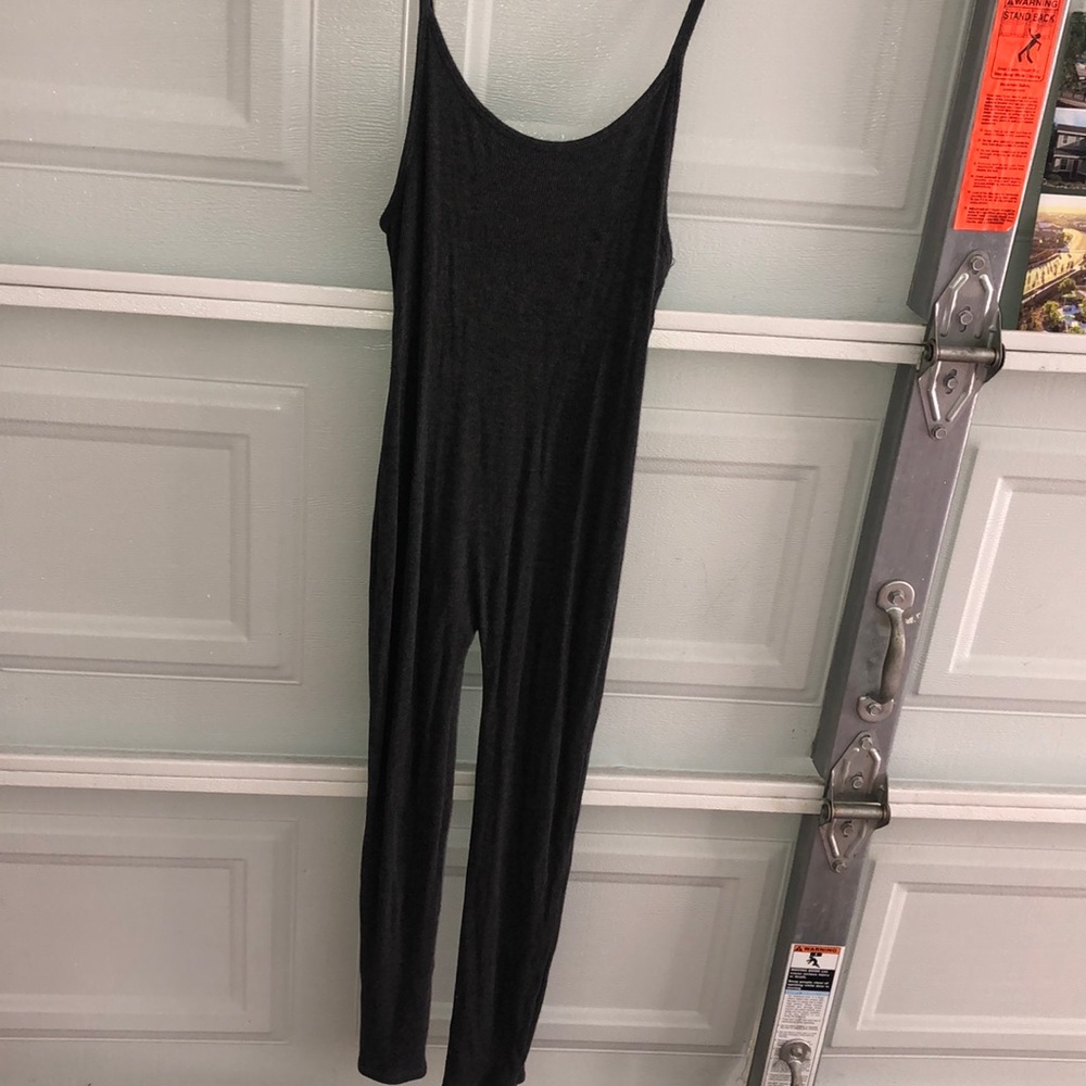 Gray Jumpsuit